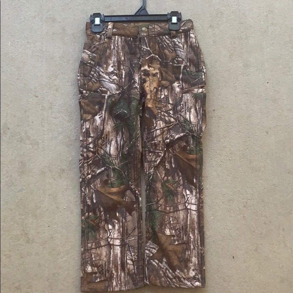 Boys size 6 Realtree Camo Carhartt Pants